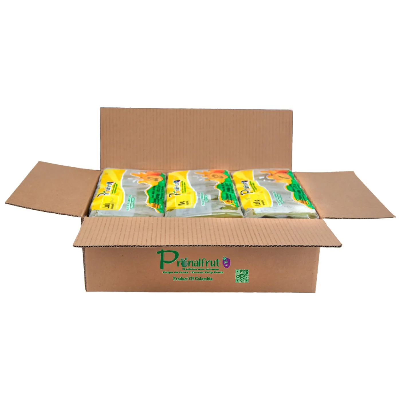 Pronalfrut lulo fruit pulp export master case