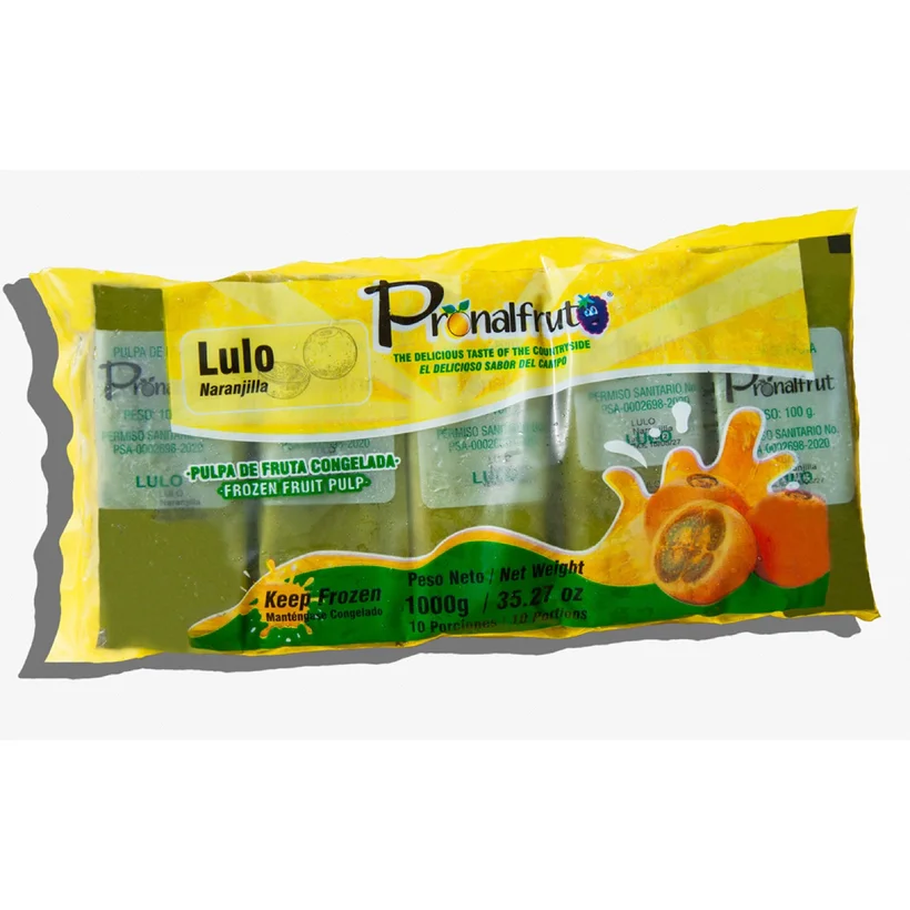 Pulpa congelada Pronalfrut: Pulpa de lulo